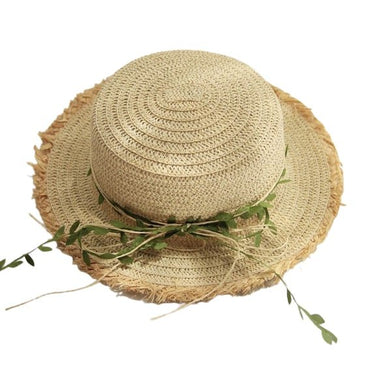 chapeau de paille jardinier enfant